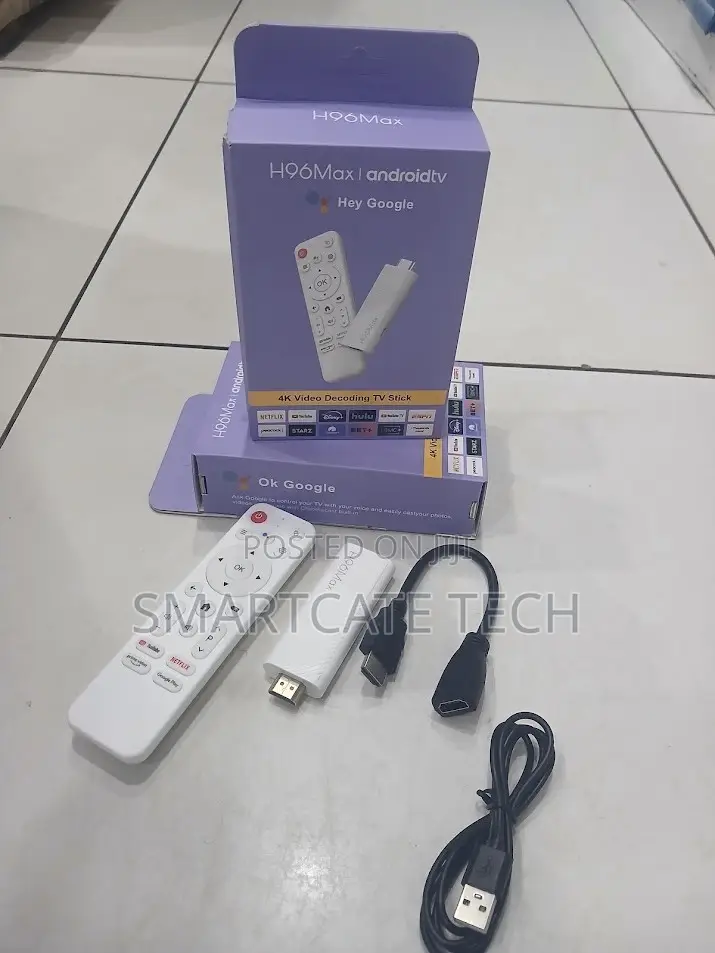 H96 Max Android TV Stick – 2gb Ram, 16gb Storage, 4k