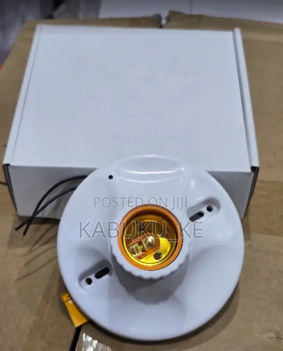 Spy Camera in Light Bulb Holder Base 1080P HD Wireless Surveillance