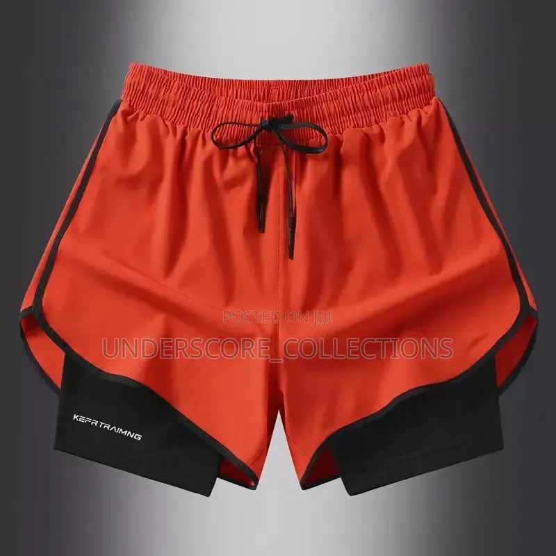 Unisex Two in One Gym Shorts