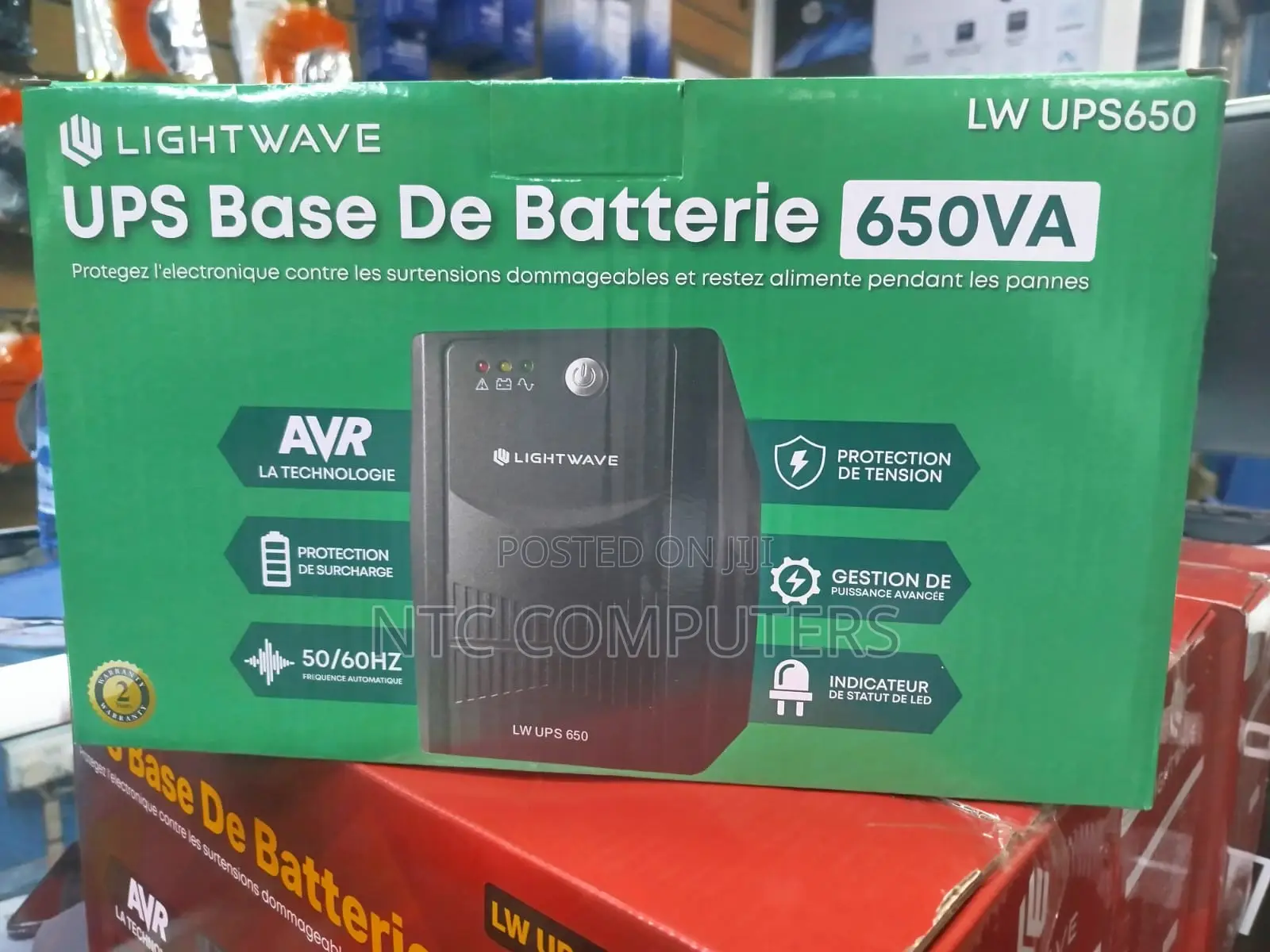 Lightwave 650VA Back-Up UPS