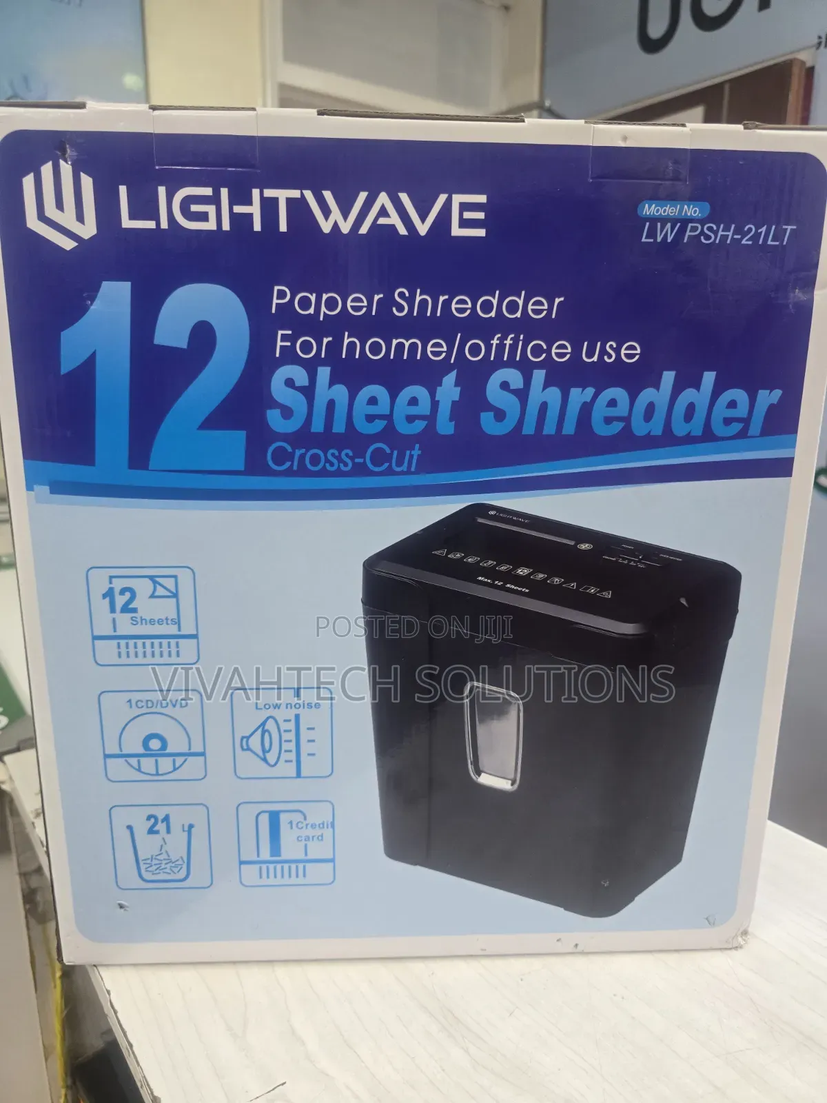 Lightwave 12 Sheets Shredder