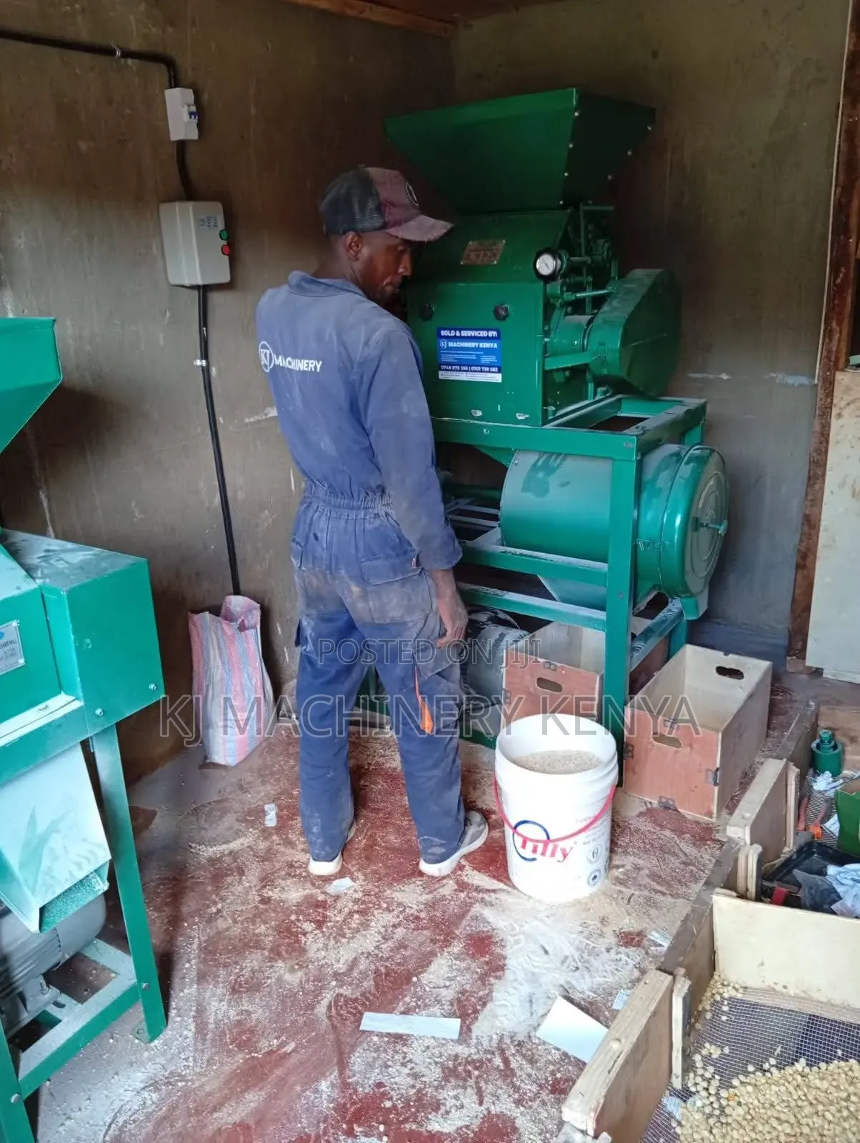 🌽 Industrial Roller Mill for Grade 1 Maize Flour Production