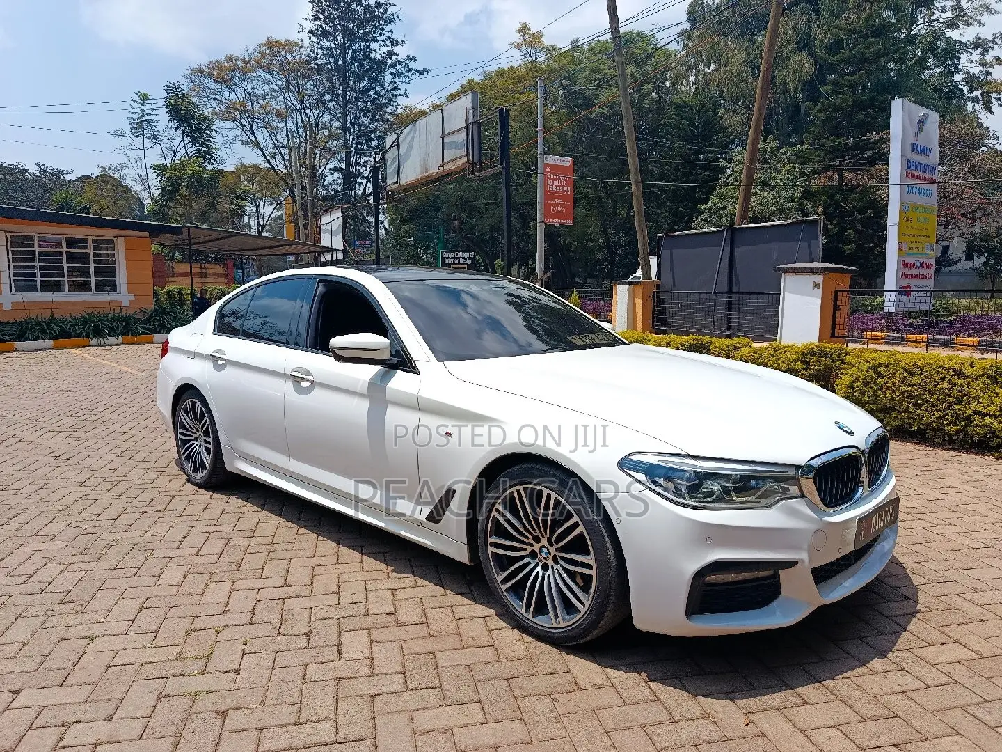 BMW 5 Series 2017 White