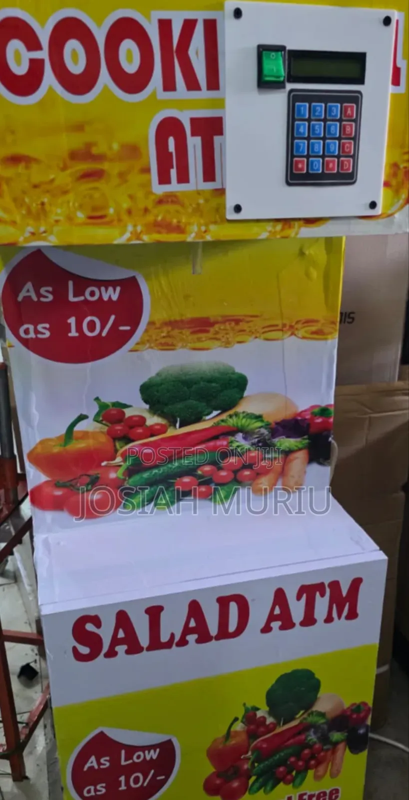 Salad Vending Machine – Ready for Business