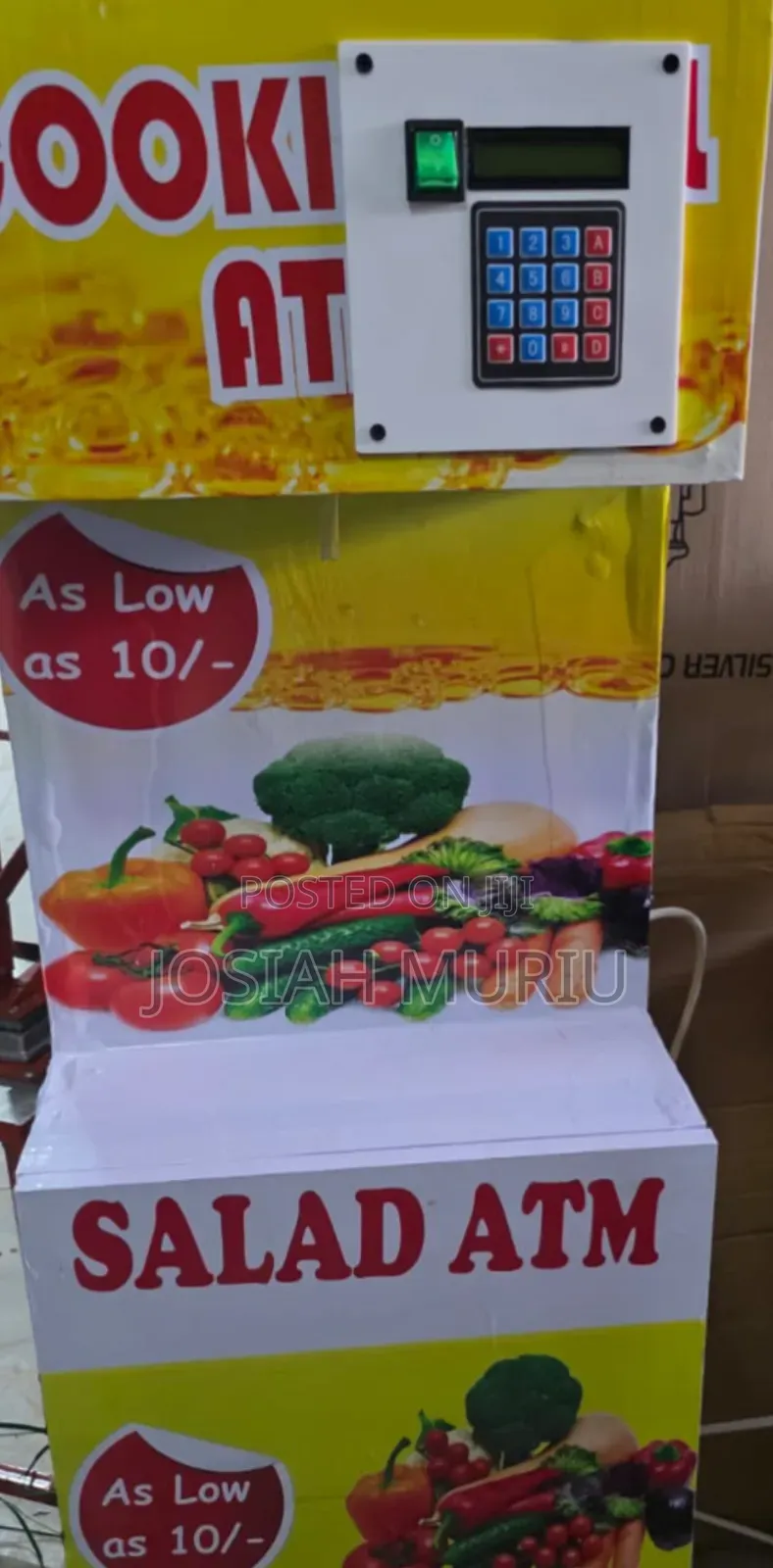 Commercial Salad ATM Machine