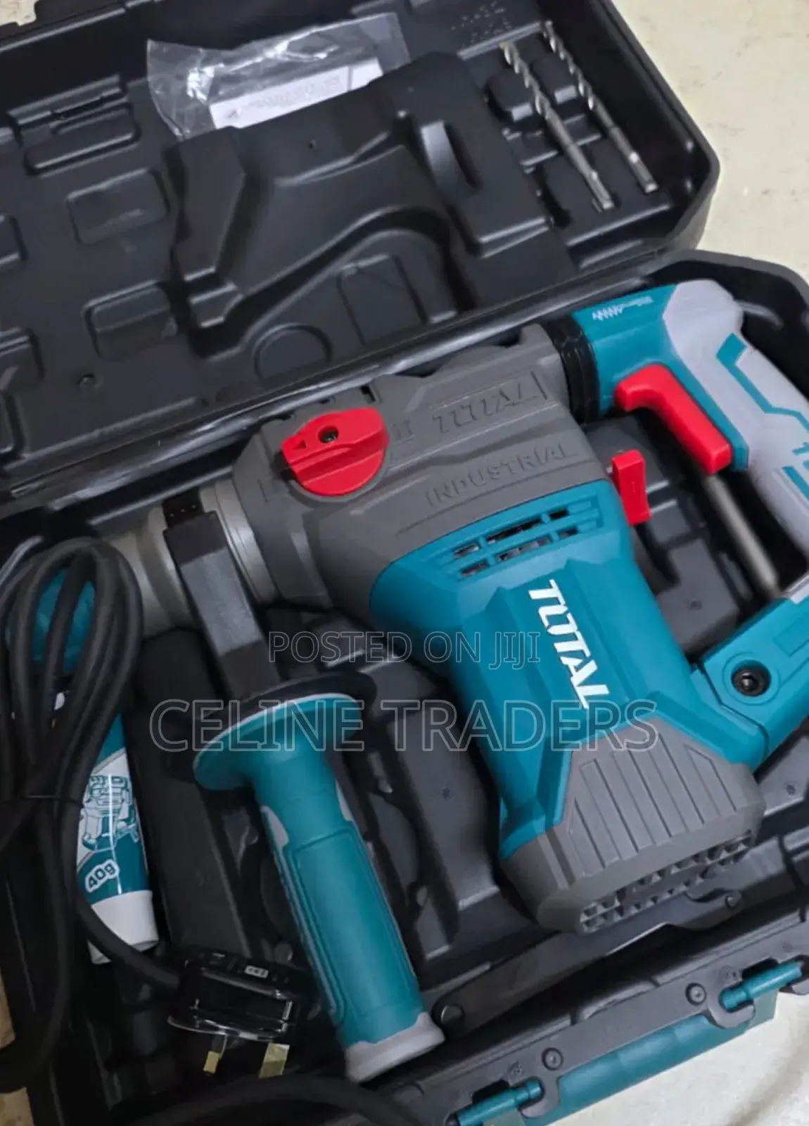 Total Heavy-Duty 1500W Jack Hammer – 25J Power