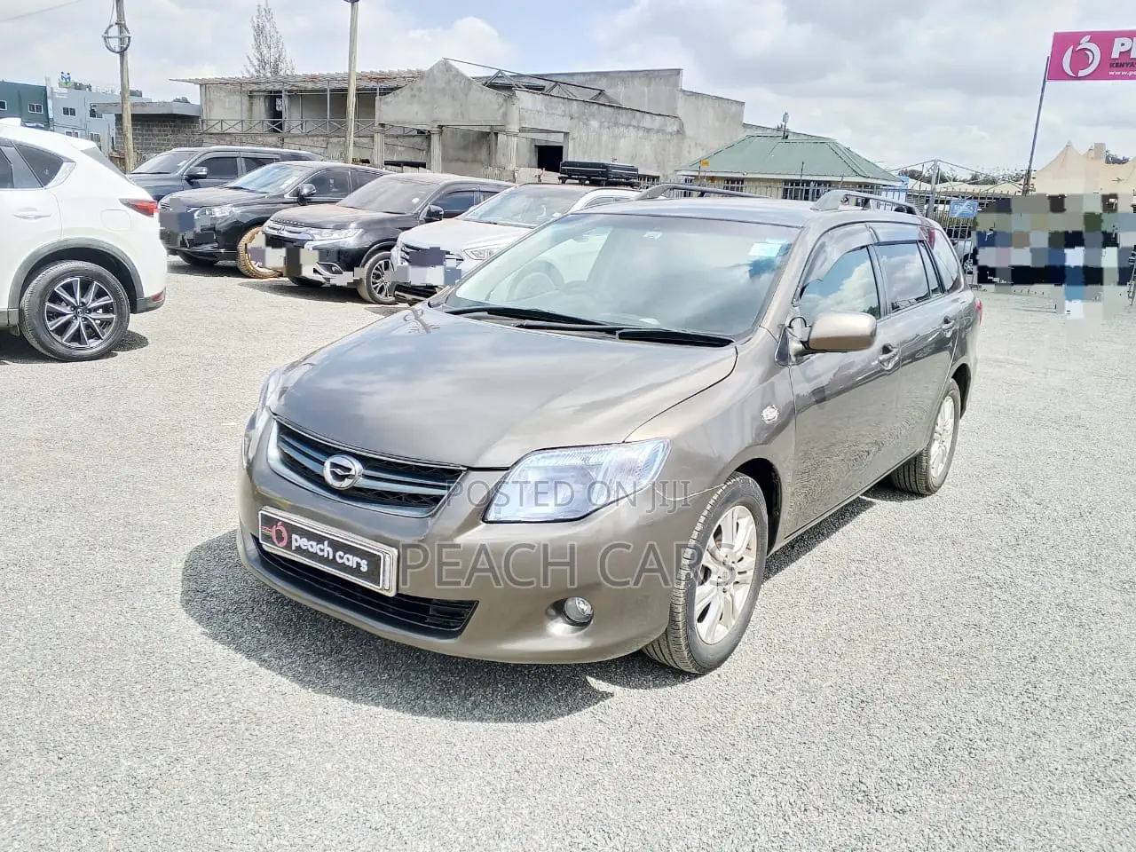 Toyota Corolla Fielder 2010 Brown