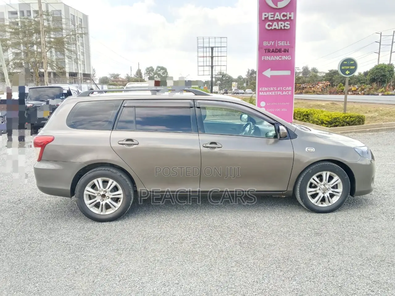Toyota Corolla Fielder 2010 Brown