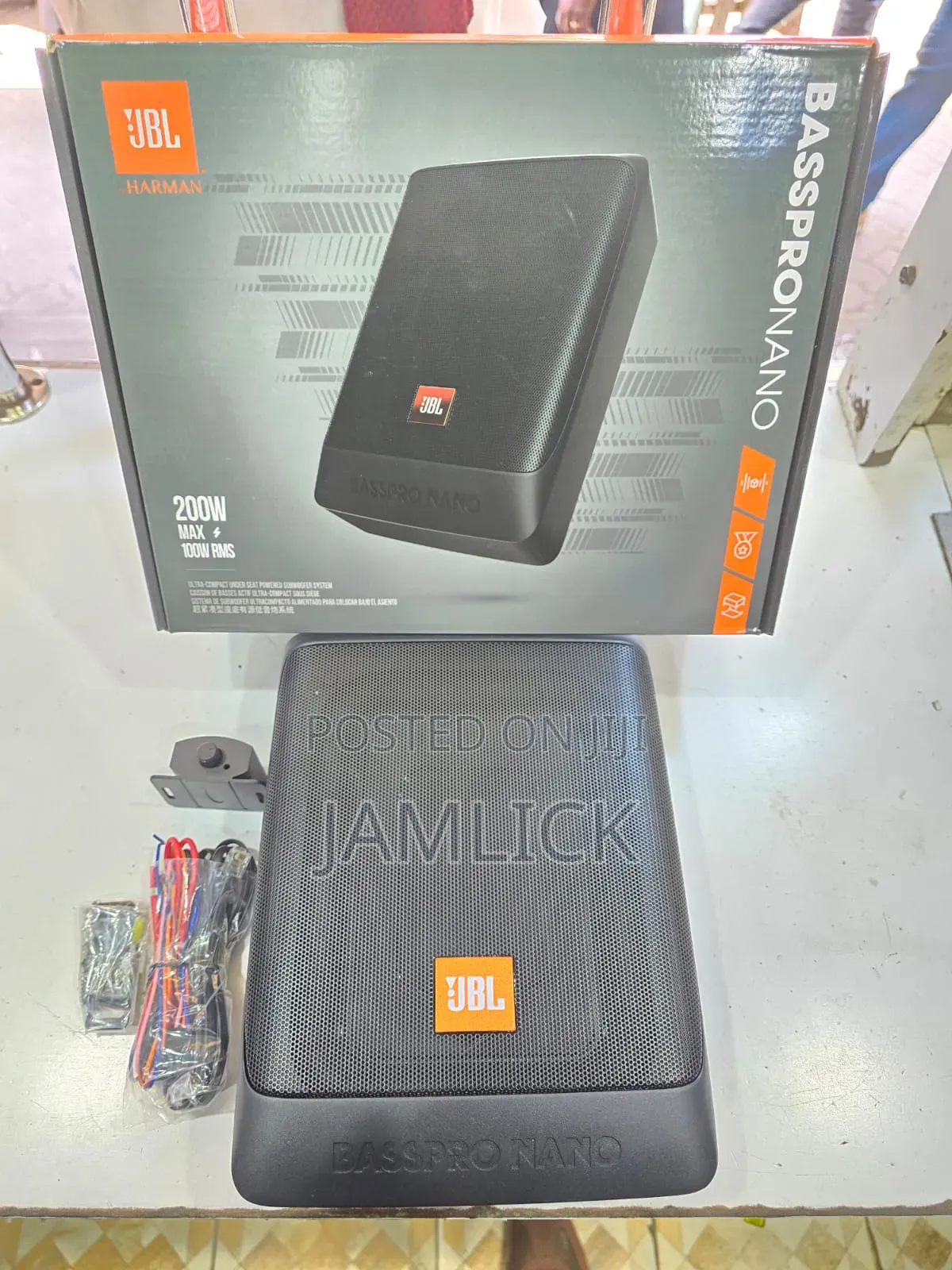 JBL Bass Pro Nano Underseat Subwoofer - Eg