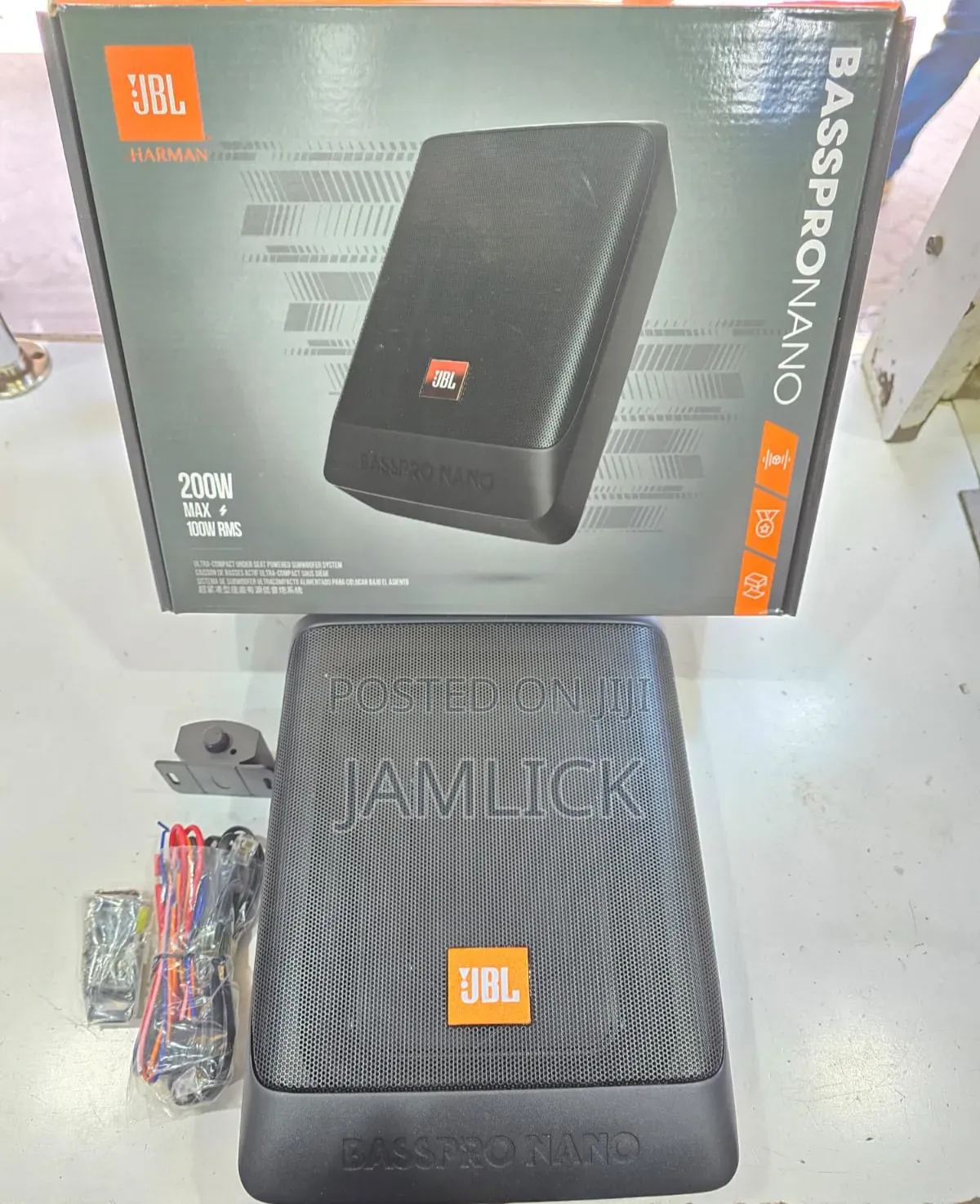 JBL Bass Pro Nano Underseat Subwoofer - Eg