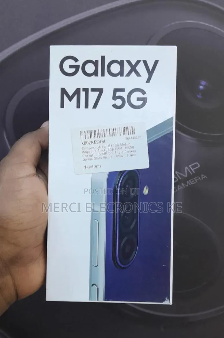 New Samsung Galaxy M17 5G 128 GB Black