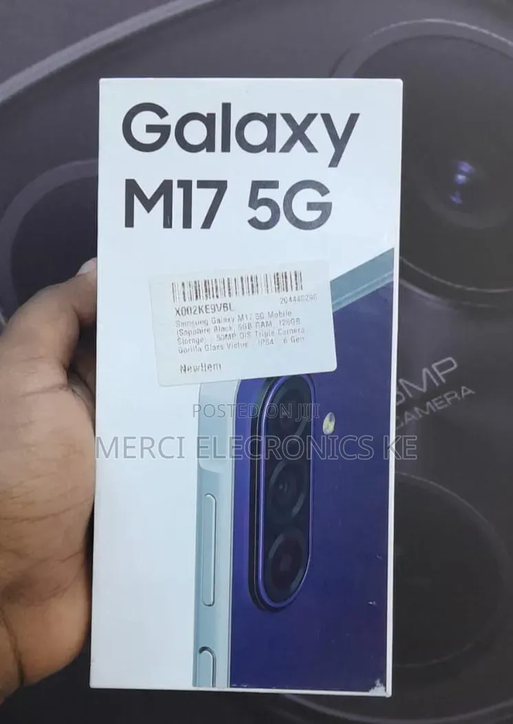 New Samsung Galaxy M17 5G 128 GB Silver