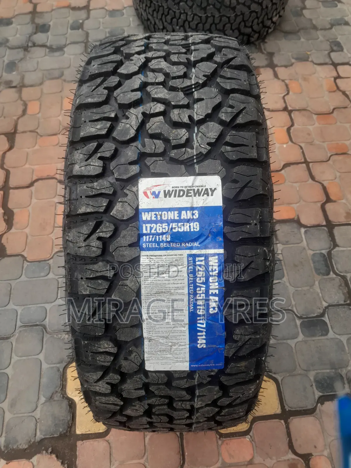 Brand New Wideway Tyres 265/55r19 - Tough SUV Performance
