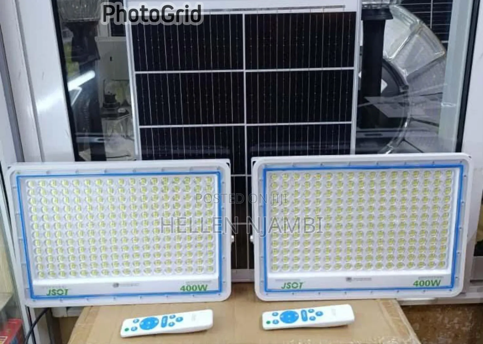 *2in1 400W+400W THD Solar Floodlights