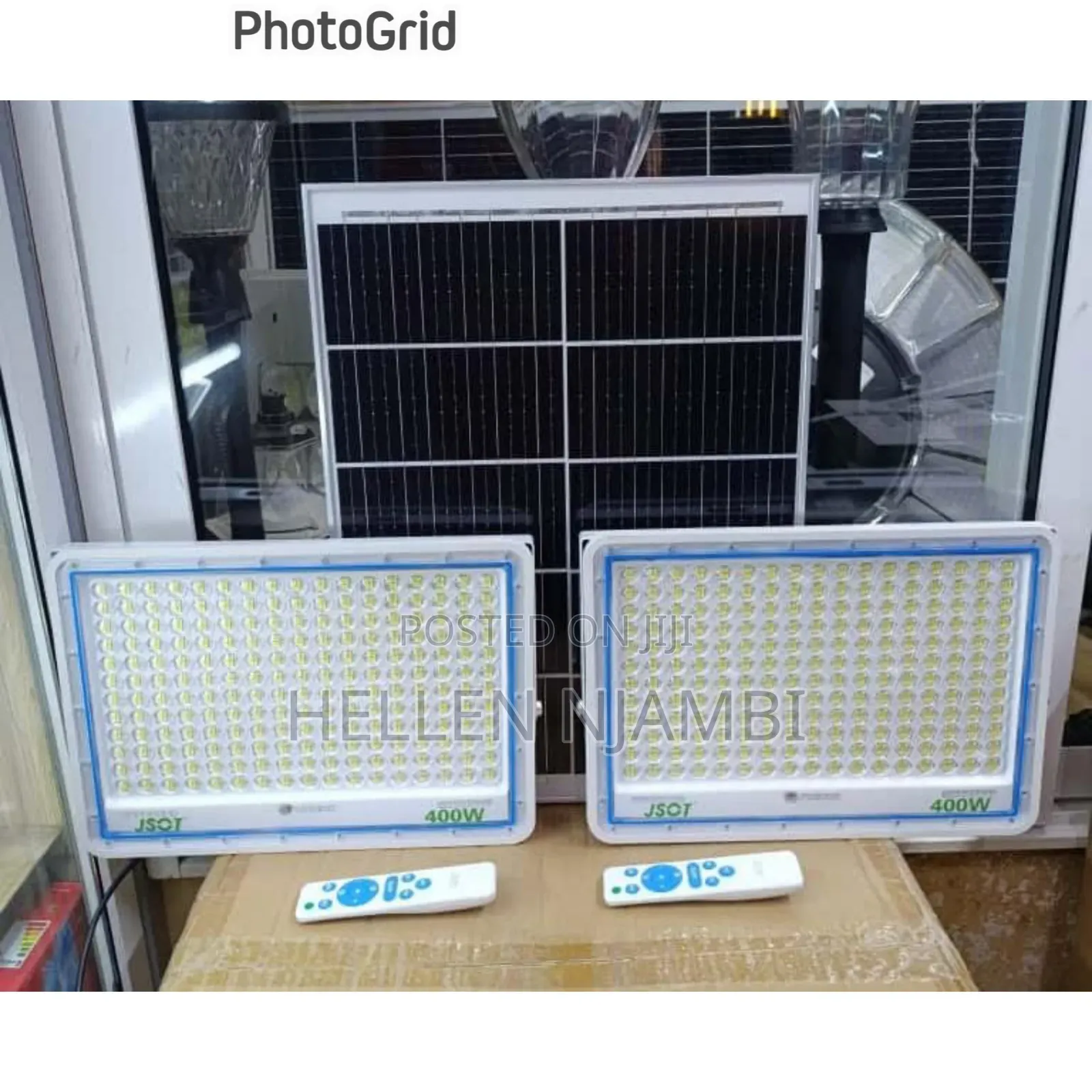 *2in1 400W+400W THD Solar Floodlights