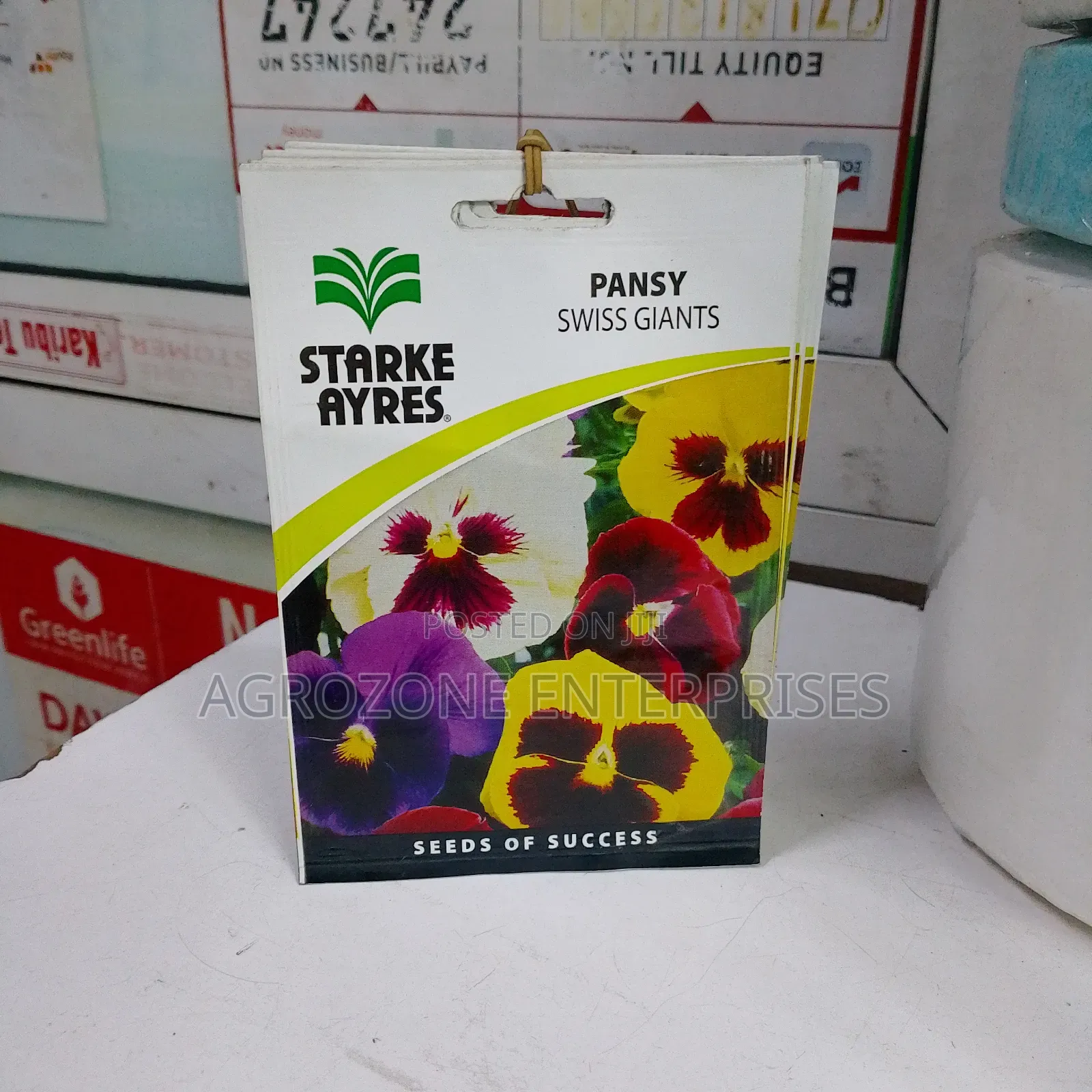 Pansy  Swiss Giant Flower Seed