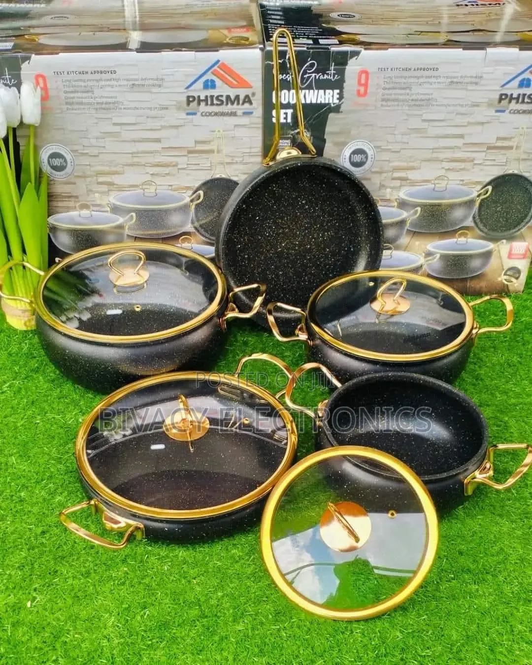 Phisma Cookware Set 9pcs
