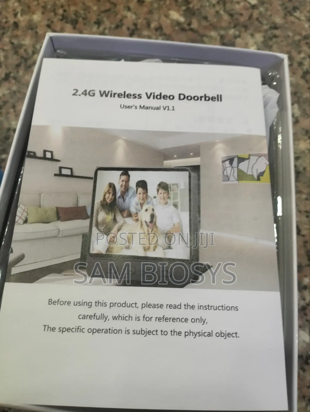 2.4G Wireless Video Door Bell