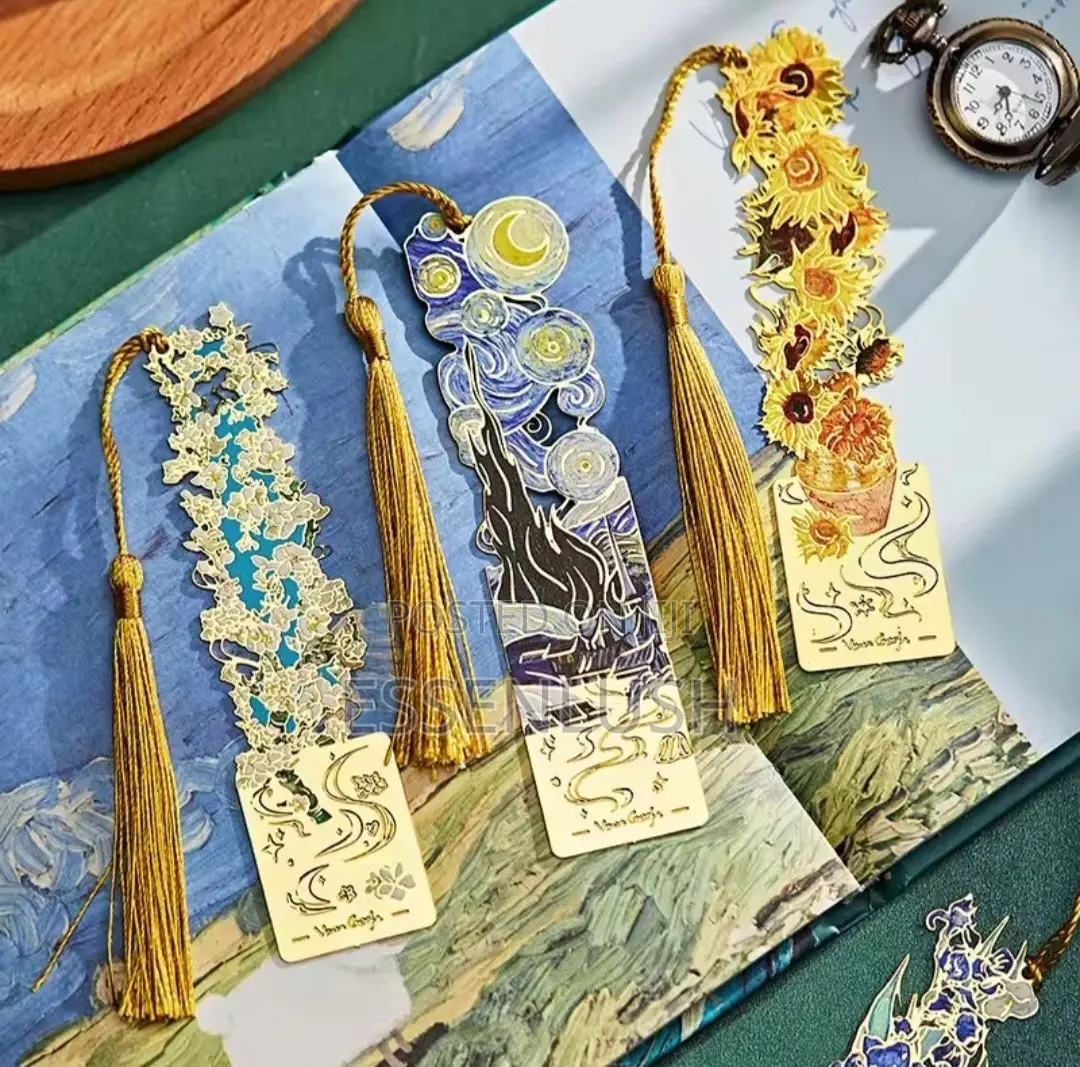 High Quality Metal Art Bookmarks – Famous Oil Painting Series