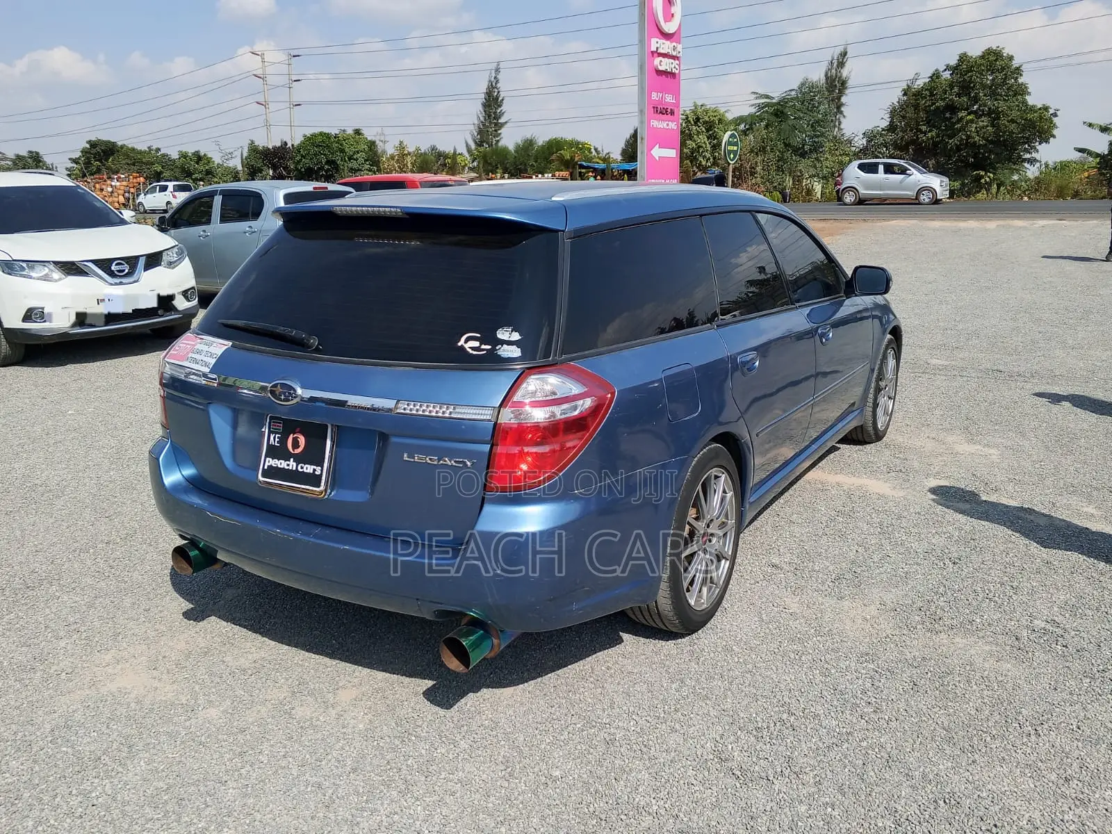 Subaru Legacy 2007 Blue