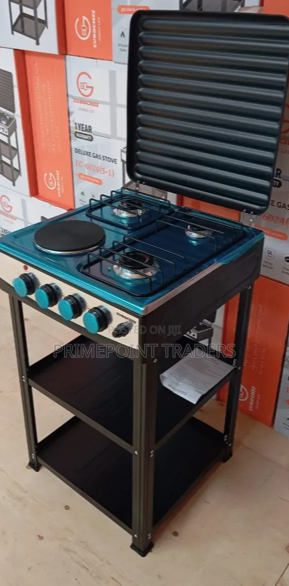 Eurochef 3+1 Standing Cooker – Powerful & Versatile