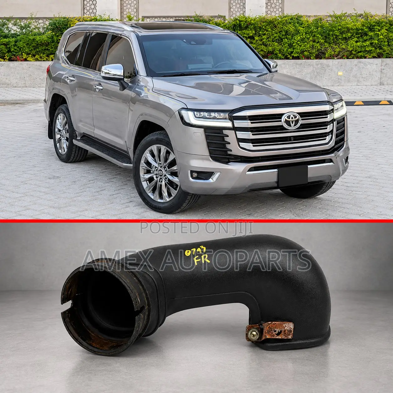 Air Duct Toyota Land Cruiser 2017 - 2022