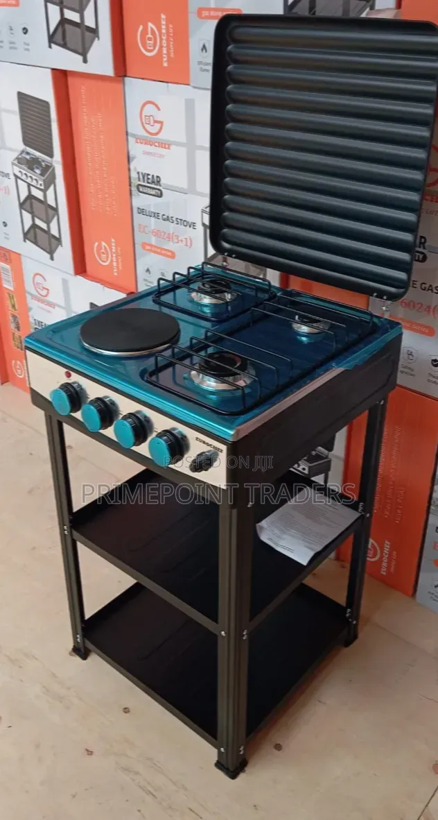 Eurochef 3 Gas + 1 Electric Cooker – Complete Kitchen Solution