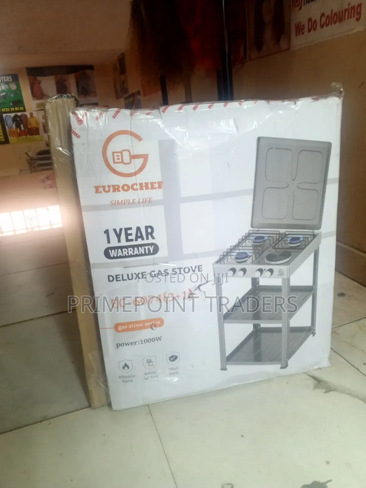 Eurochef 3 Gas + 1 Electric Cooker – Complete Kitchen Solution
