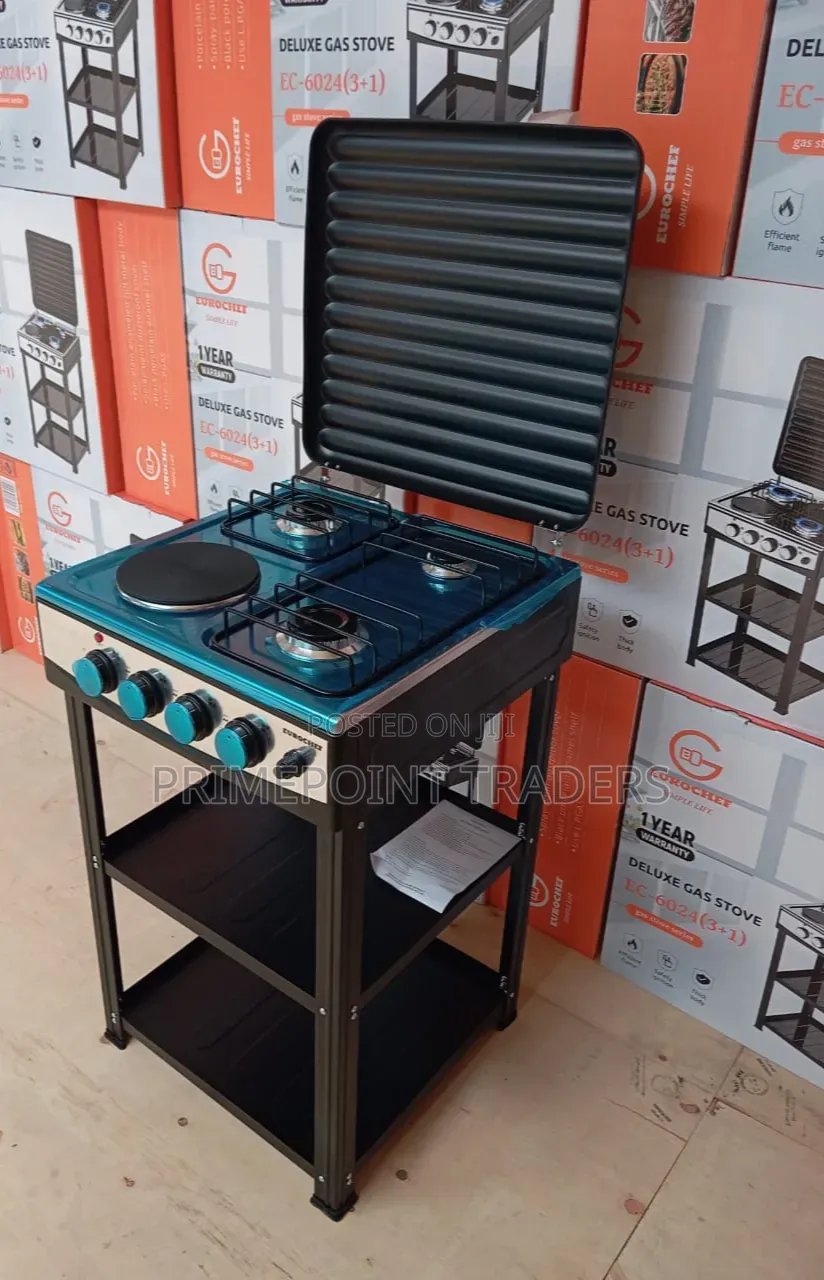 Eurochef 3+1 Gas & Electric Standing Cooker Everyday Cooking Made Easy