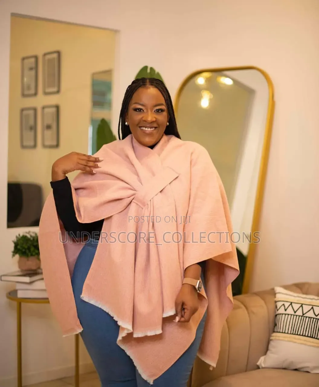 *Wrap Me Up_belted Shawl/Poncho*