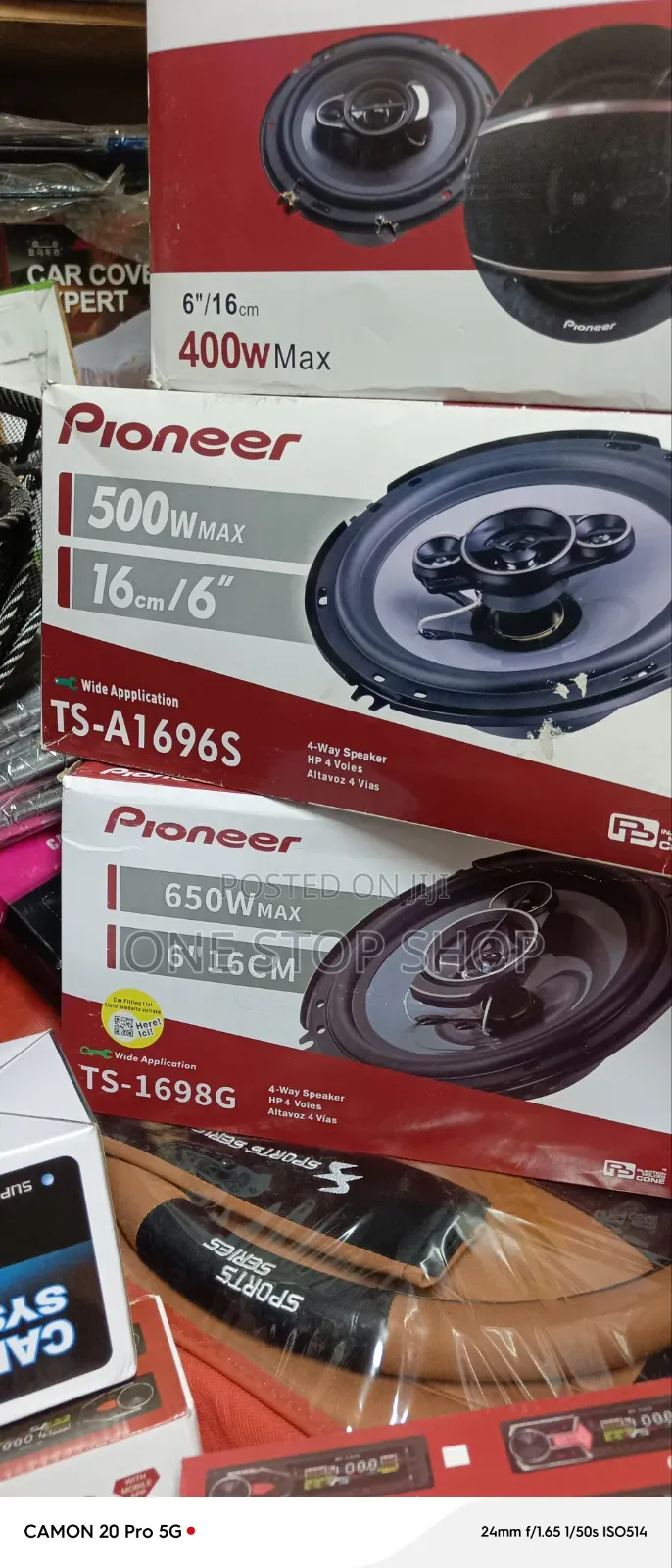 Pioneer 400watta Car Door Replacement 6inch Speakers 2x