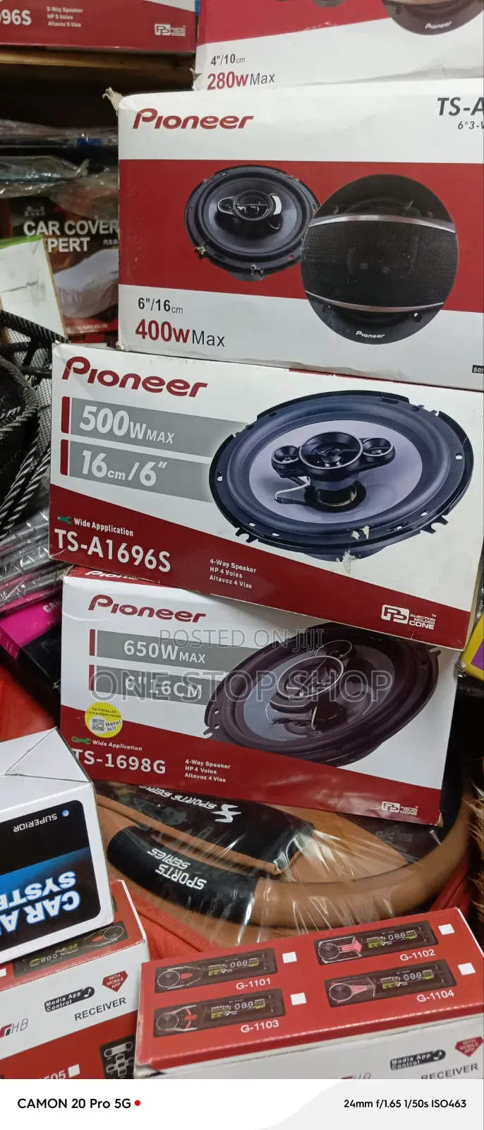 Pioneer 400watta Car Door Replacement 6inch Speakers 2x