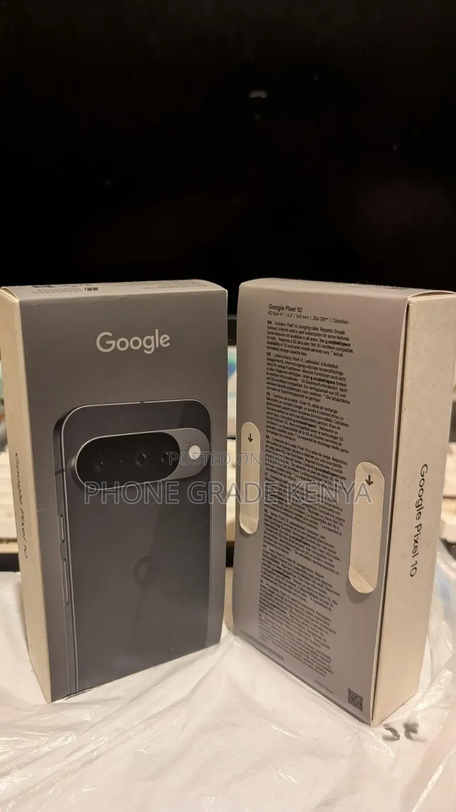 New Google Pixel 10 256 GB Black