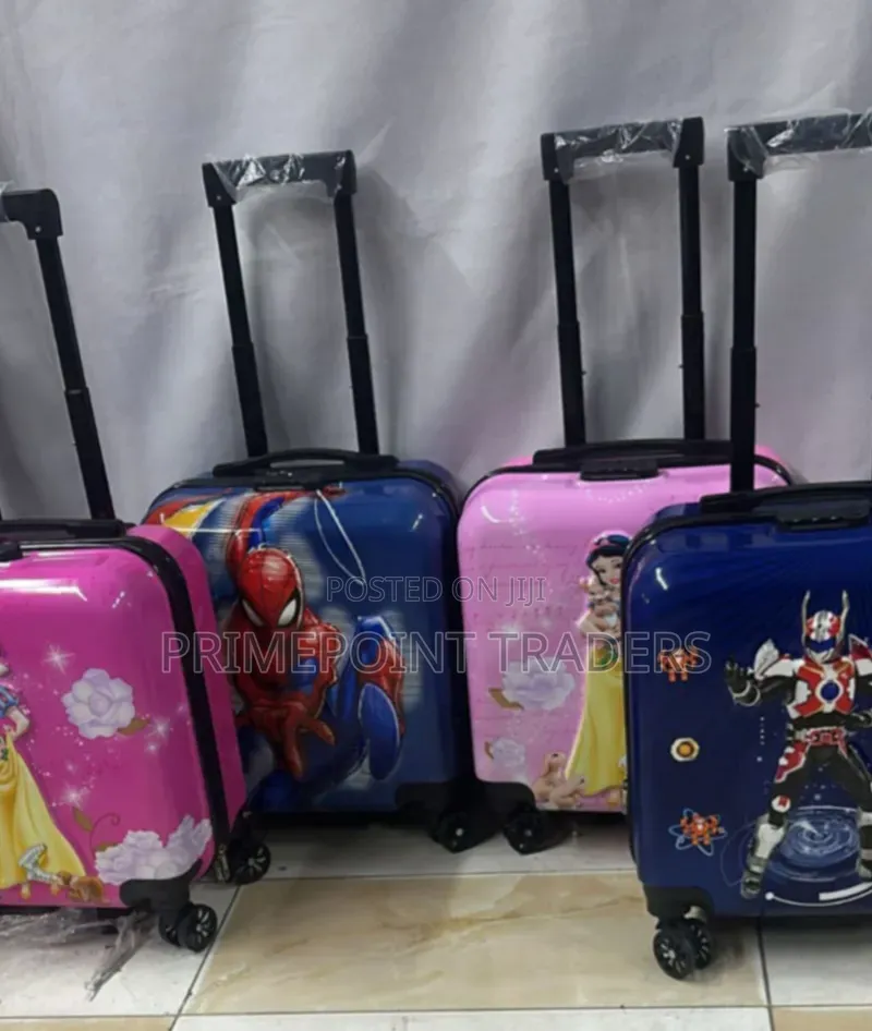 Cute Kids’ Travel Suitcase – Durable & Wheel-Friendly
