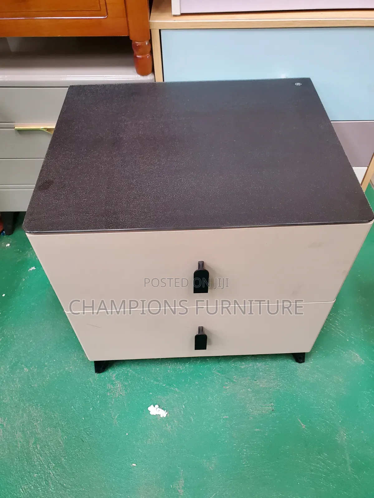 2-DrawerFree Standing Bedside Cabinet