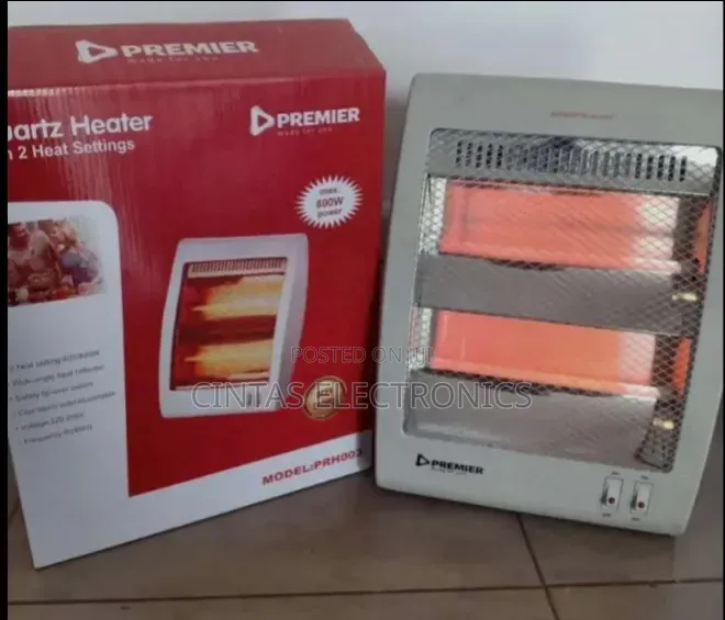 Premier PRH003 Quartz Room Heater 800W