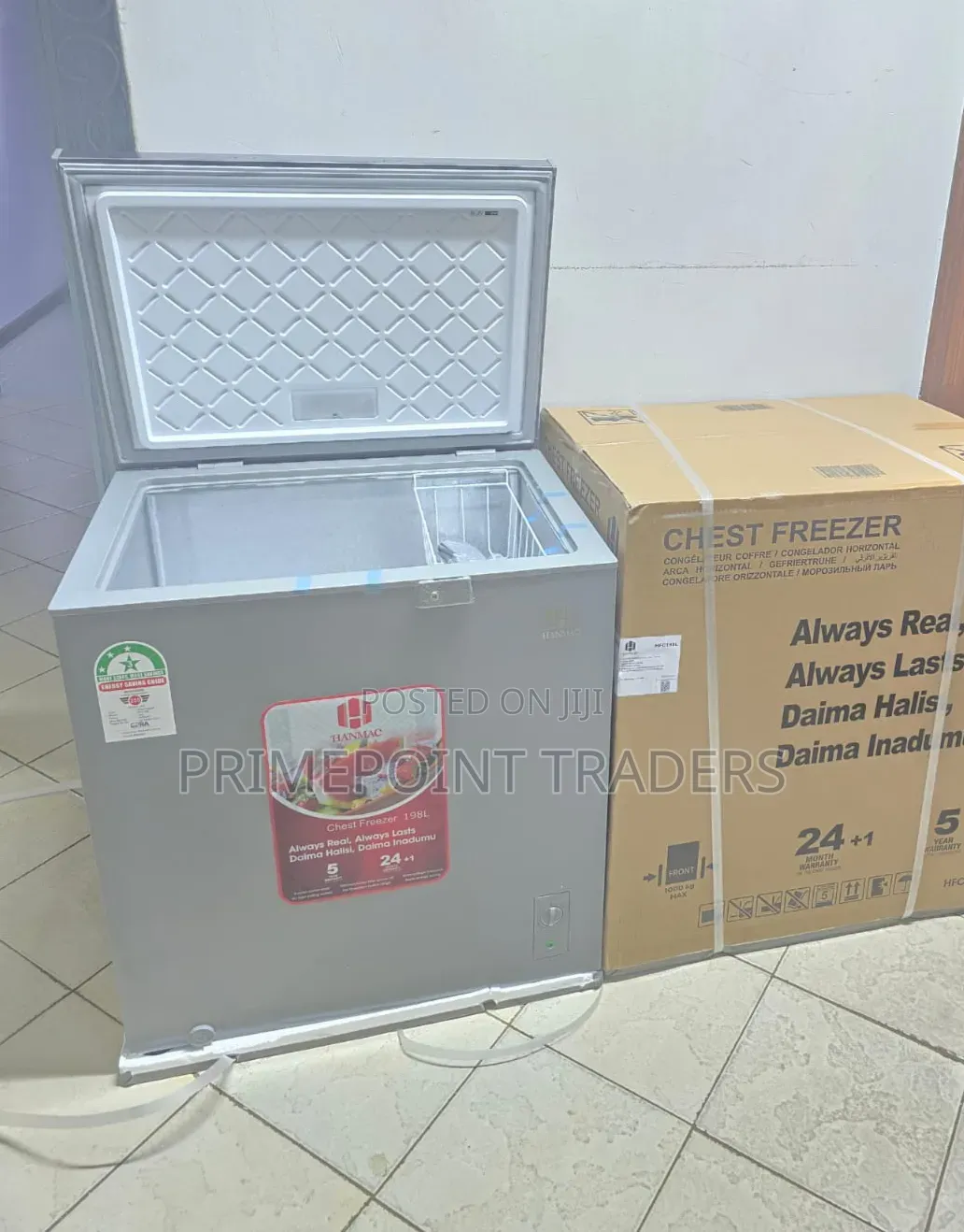 Hanmac 200 Litres Freezer – Perfect for Home & Business