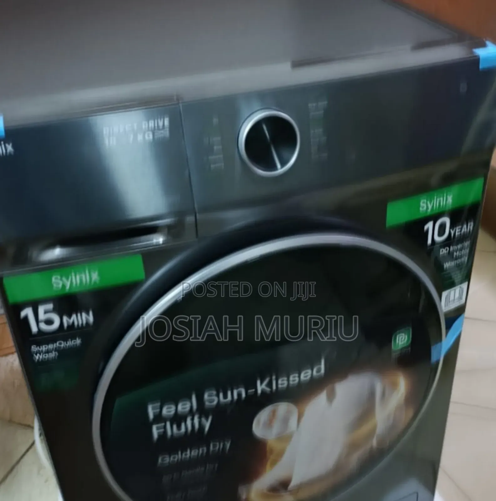 Syinix 10/7kg Washer & Dryer – Powerful Inverter Machine