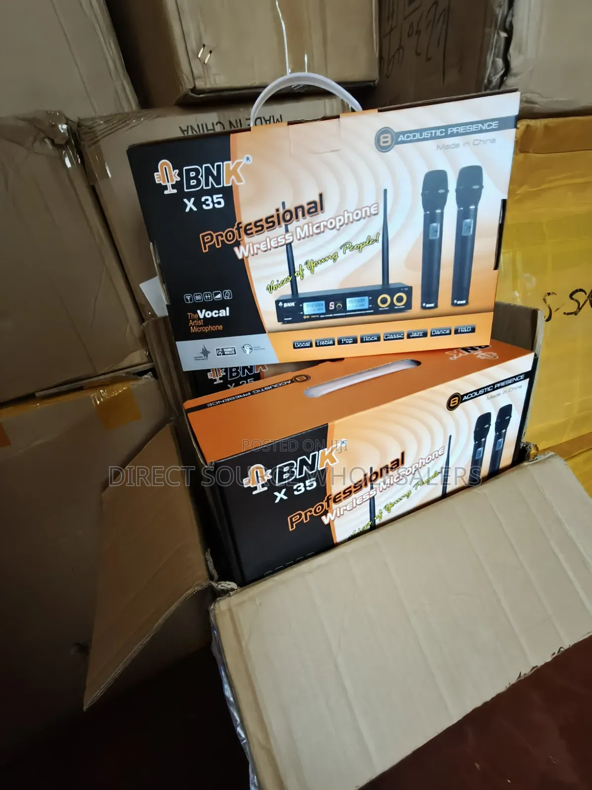 BNK X35 Professional Dual Wireless Mic Set
