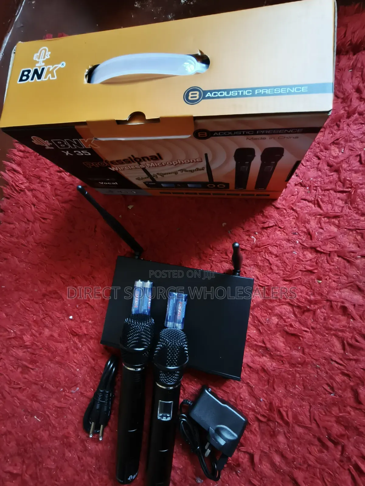 BNK X35 Professional Dual Wireless Mic Set