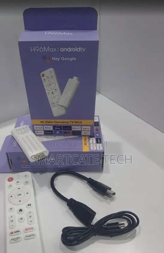 H96 Max Android TV Stick – Fast, Compact & Powerful