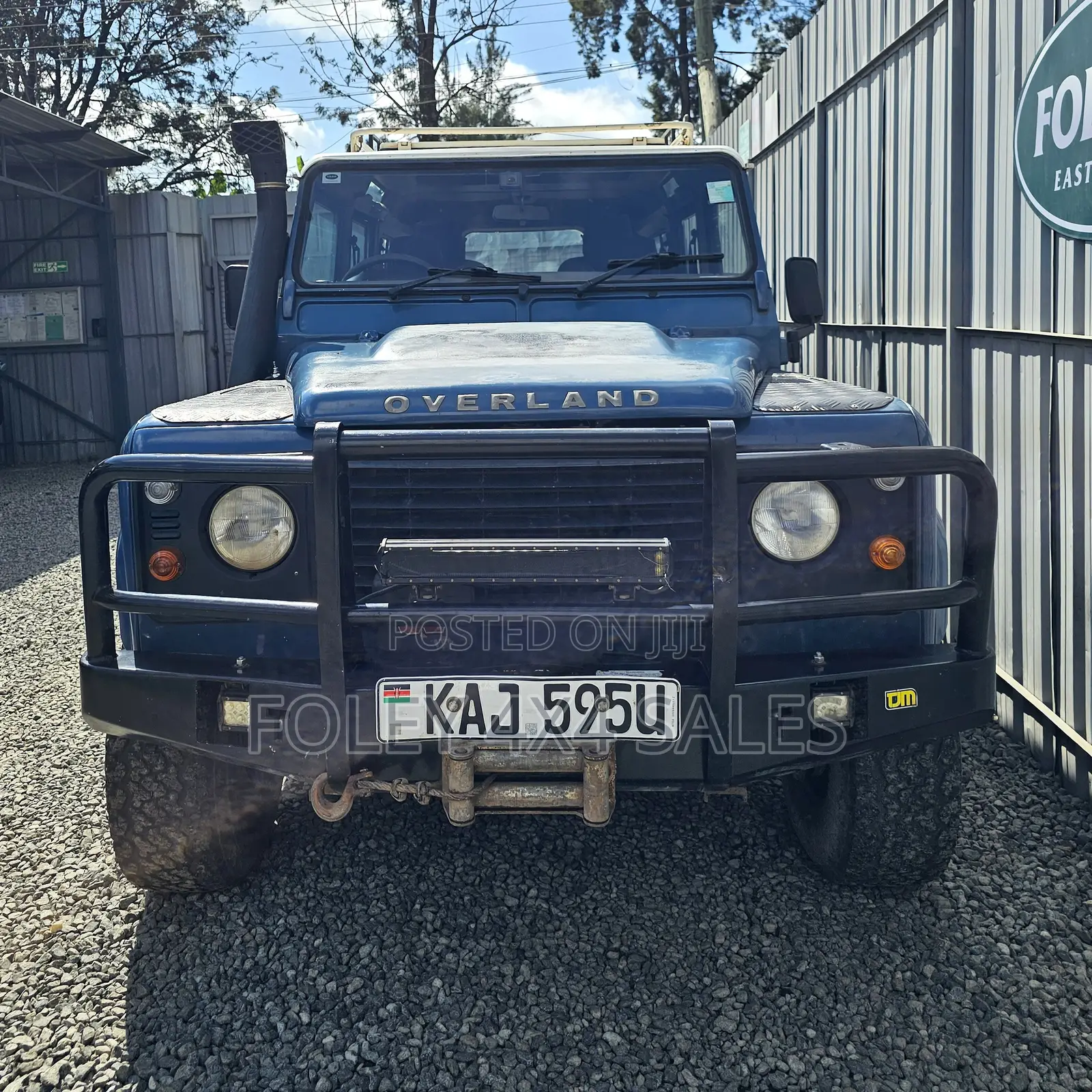 Land Rover Defender 90 1994 Blue