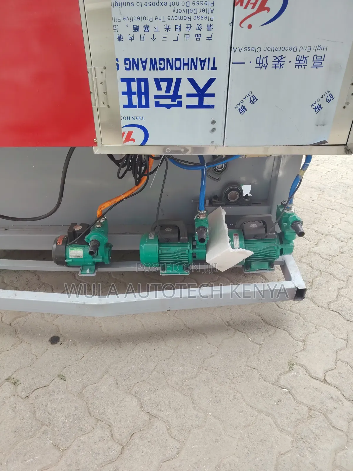 Heavy Duty Castor Wheels Carpet Cleaning Machine Sunshine Italy