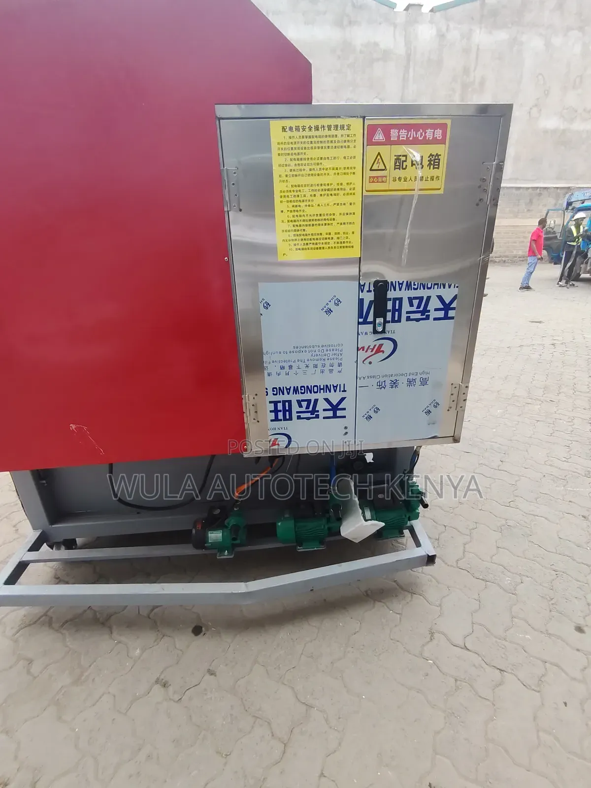 Heavy Duty Castor Wheels Carpet Cleaning Machine Sunshine Italy