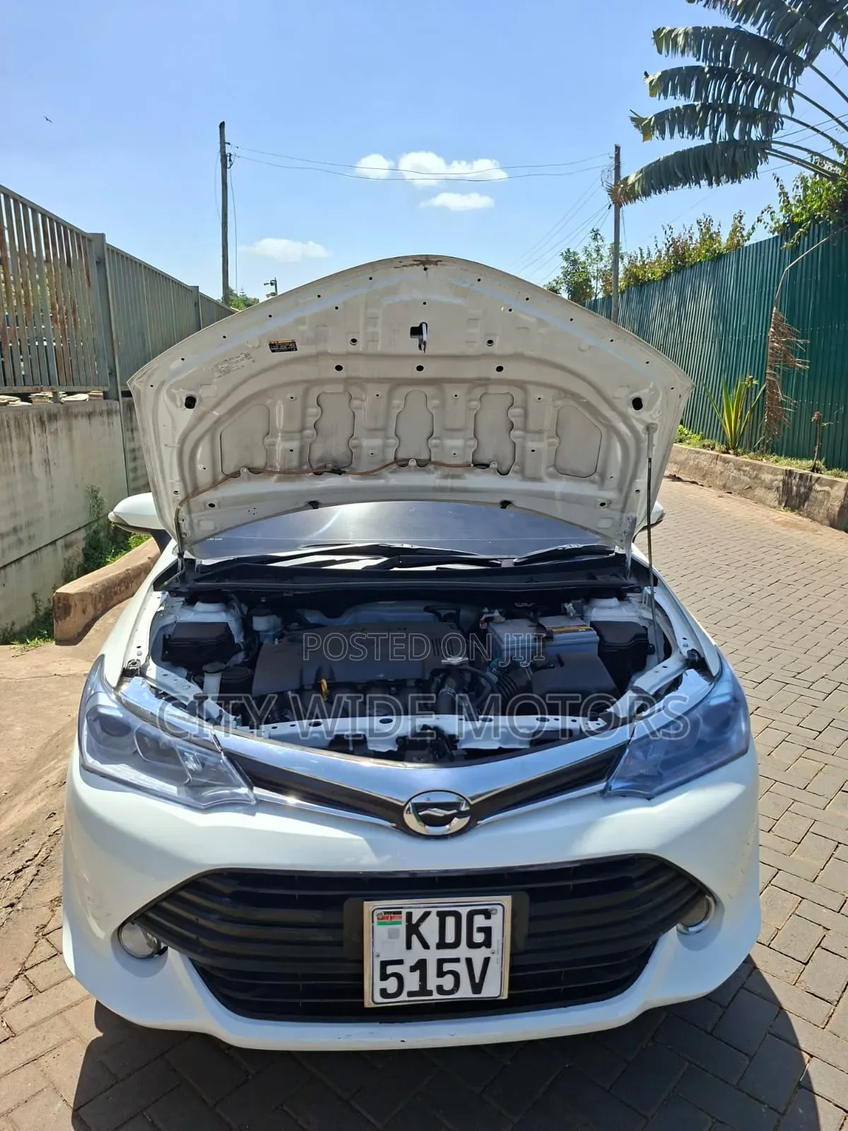 Toyota Axio 2015 White