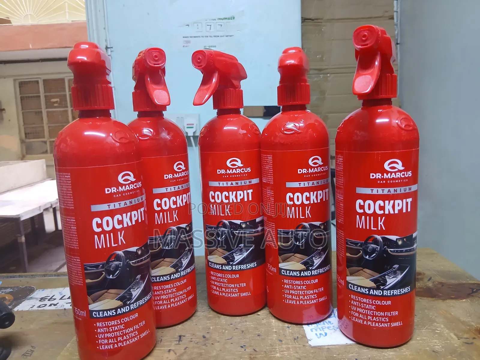 New Original Dr Marcus Cockpit Milk Cleaner