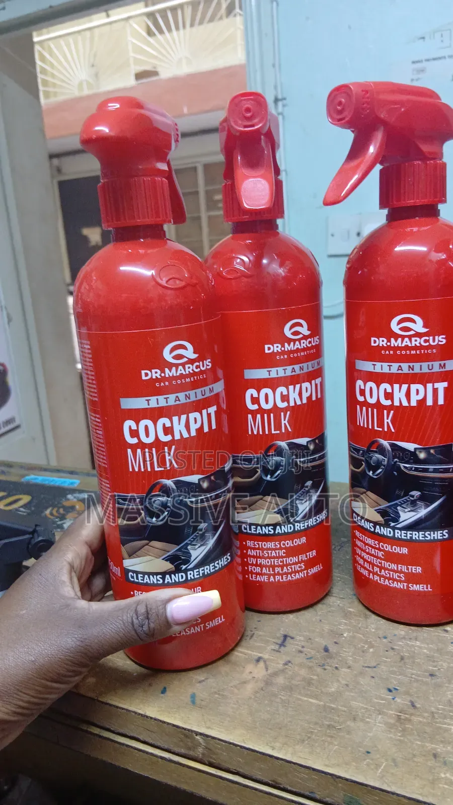 Original Dashboard Cleaner/ Dr Marcus Cockpit Milk Cleaner