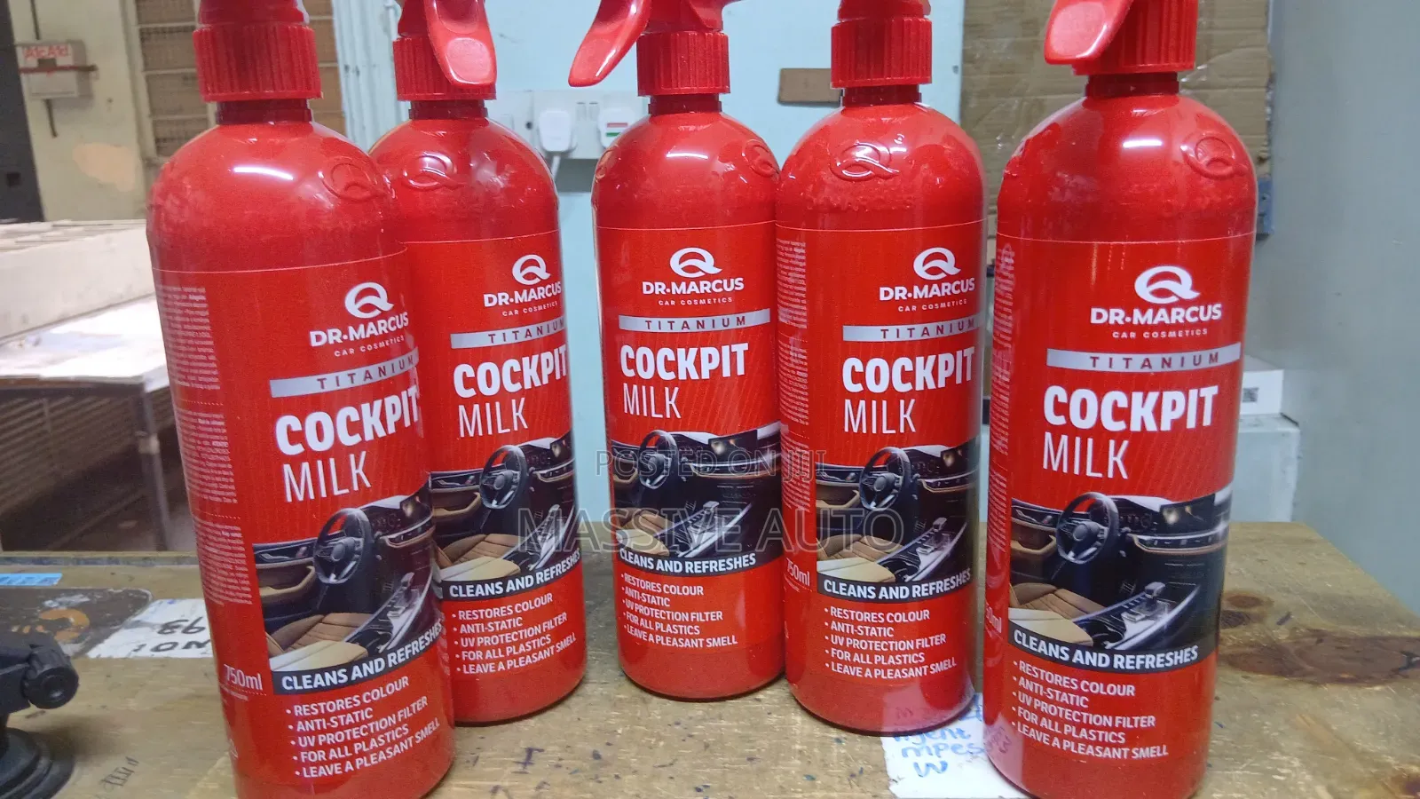 Original Dashboard Cleaner/ Dr Marcus Cockpit Milk Cleaner