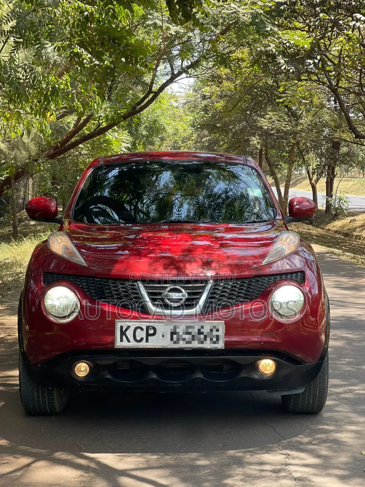 Nissan Juke 2011 Maroon