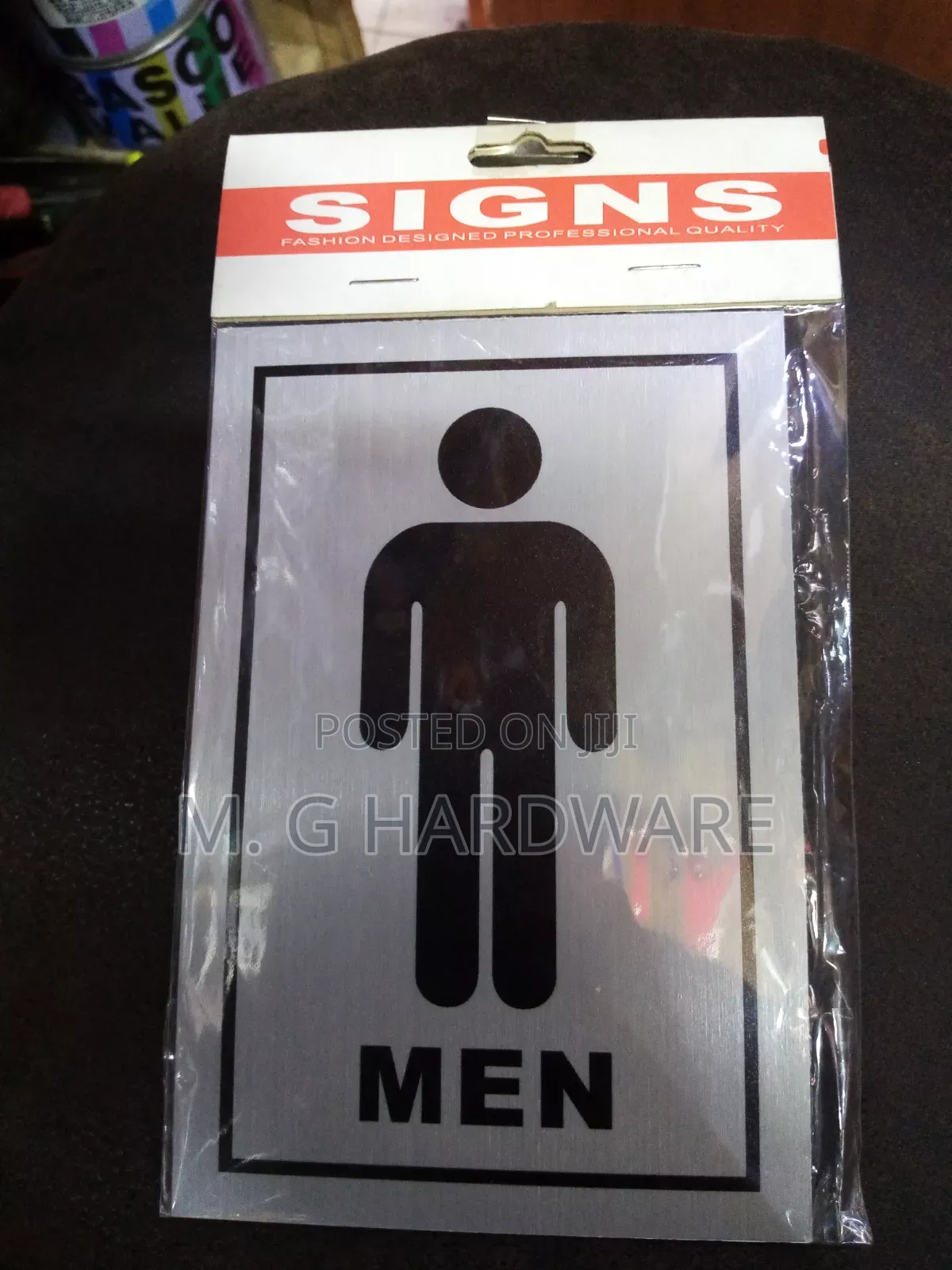 Men Toilet Sign
